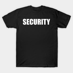 Security shirt wear by george floyd T-Shirt